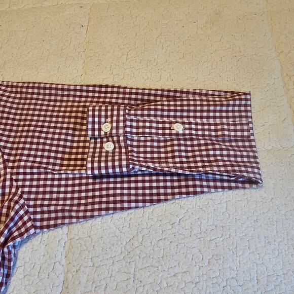 Columbia Sportswear Men’s Omni-Shade Long Sleeve Plaid Shirt Size XXL Red White - Picture 8 of 10